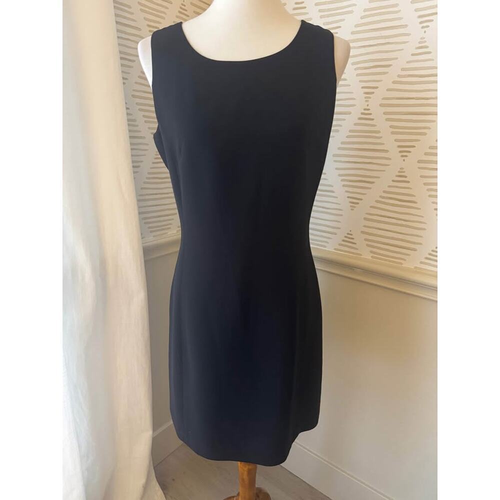 Neiman Marcus Women’s Size 10 Large Classic Black Tank Sleeveless Dress